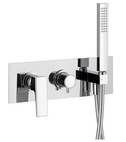 DIMY bateria prysznicowa podtynkowa, kompletna, 2-funkcyjna, chrom
