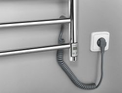 REDONDO Suszarka okrągła na ręczniki 630x1160 mm, 130 W, stal nierdzewna