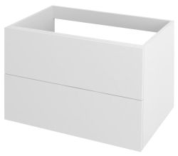 TREOS szafka z szufladami 75x53x50,5cm, kolor biały mat