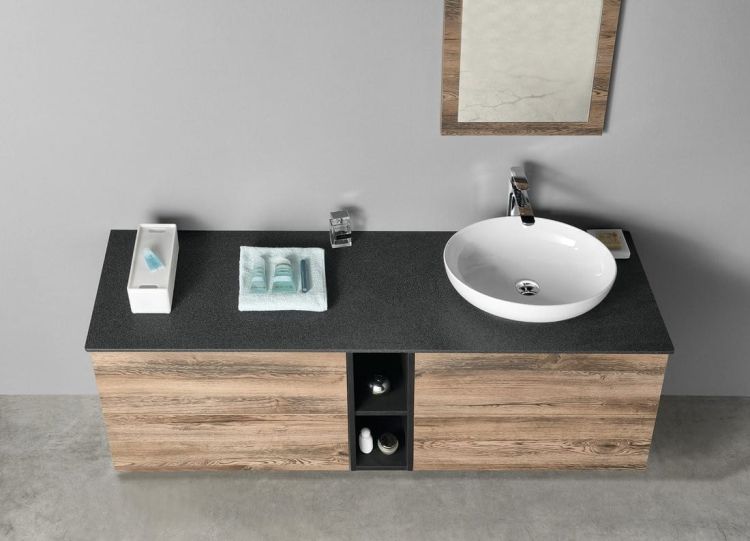 TREOS szafka z szufladami 110x53x50,5cm, dąb Collingwood