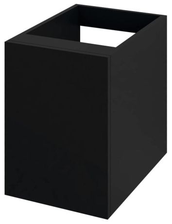Przejdź do produktu TREOS szafka wisząca dolna 35x53x50,5cm, lewa/prawa, czarny mat