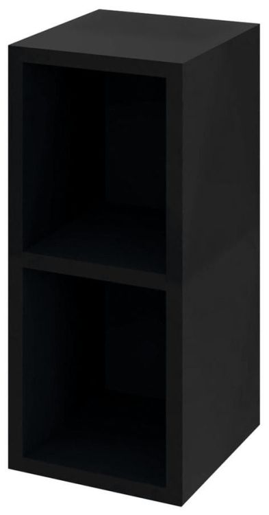 TREOS półki górne 20x53x50,5cm, kolor czarny mat