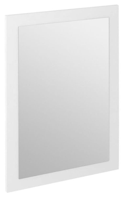 TREOS lustro w ramie 750x500x28mm, kolor biały mat