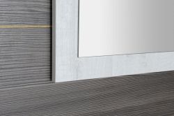 TREOS lustro w ramie 750x500x28mm, dąb Polar