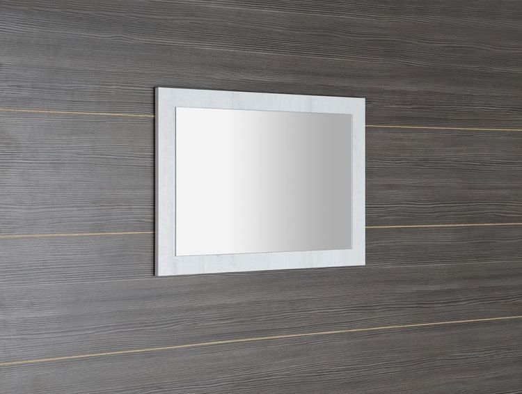 TREOS lustro w ramie 750x500x28mm, dąb Polar