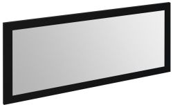 TREOS lustro w ramie 1100x500x28mm, kolor czarny mat