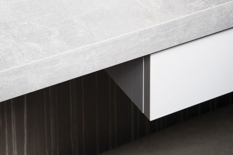 Przejdź do produktu AVICE blat pod umywalkę 120x50cm, grubość 5cm, Cement