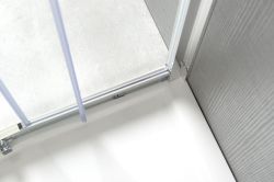 PROMOCJA kabina prysznicowa półokrągła 900x900x1900mm, szkło czyste