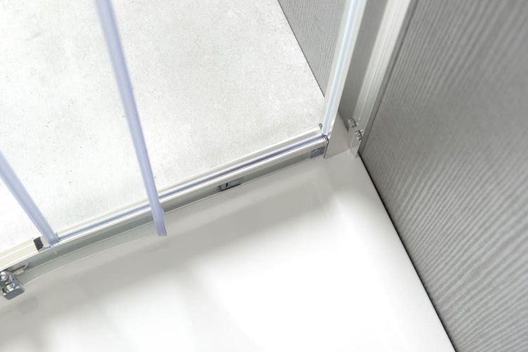 PROMOCJA kabina prysznicowa półokrągła 900x900x1900mm, szkło czyste