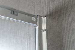 PROMOCJA kabina prysznicowa półokrągła 900x900x1900mm, szkło czyste