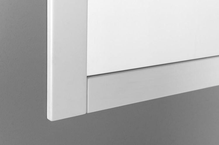 FAVOLO Lustro w ramie 60x80 cm, biały matowy