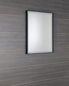 SORT lustro z podświetleniem LED 600x800mm, czarne matowe