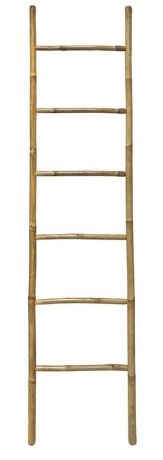 Przejdź do produktu BAMBUS drabinka-wieszak na ręczniki 500x1900x40mm, bambus