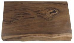 WOODY blat pod umywalkę 90x50 cm, z litego drewna Suar