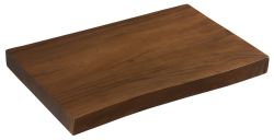 WOODY blat pod umywalkę 120x50 cm, z litego drewna Suar