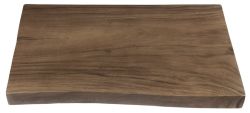 WOODY blat pod umywalkę 120x50 cm, z litego drewna Suar