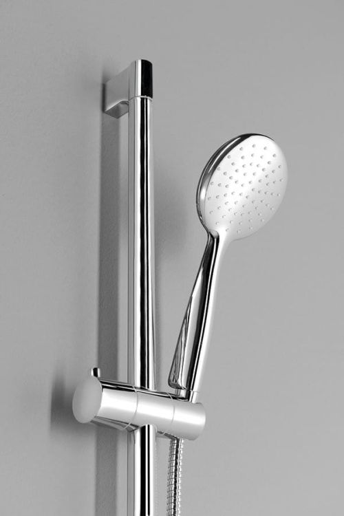 WANDA zestaw prysznicowy z mydelniczką, uchwyt przesuwny, 790 mm, chrom