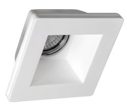 GIP lampa sufitowa gipsowa 120x120 mm, GU10, max. 35W