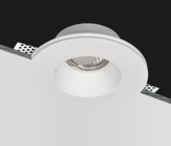 GIP lampa sufitowa gipsowa 130 mm, GU10, max. 35W
