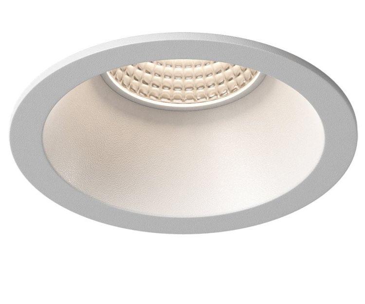 WICK aluminiowa lampa sufitowa 82 mm, GU10, max 35W, biały mat