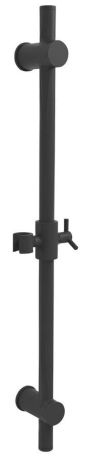 Przejdź do produktu Drążek prysznicowy, przesuwny, okrągły, 700mm, czarny mat