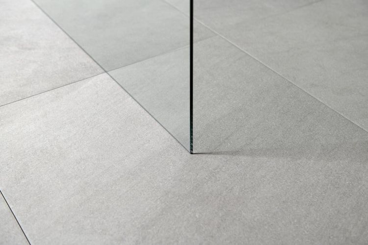 WALK-IN jednoczęściowa ścianka do montażu do ściany ze wspornikem, 900 mm, szklo czyste