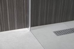 WALK-IN jednoczęściowa ścianka do montażu do ściany ze wspornikem, 1000 mm, szklo czyste
