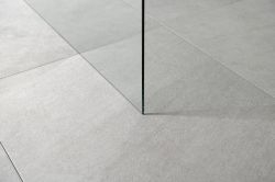WALK-IN jednoczęściowa ścianka do montażu do ściany ze wspornikem, 1100 mm, szklo czyste