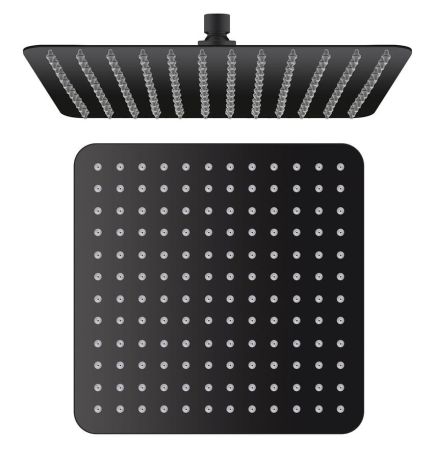Przejdź do produktu SLIM deszczownia, 300x300mm, czarny mat