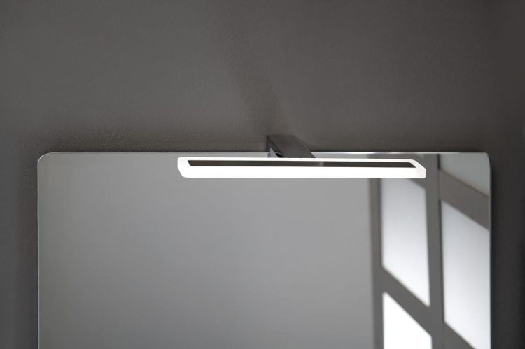 MIRAKA LED oswietlenie luster 5W, 230V, 300x35x120mm, akryl + chrome