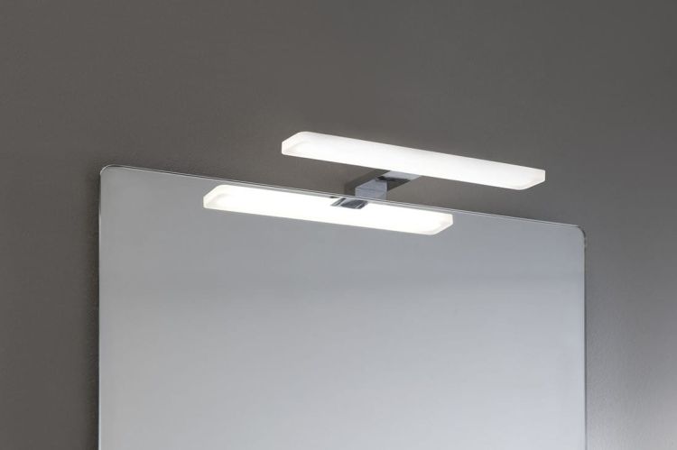 MIRAKA LED oswietlenie luster 5W, 230V, 300x35x120mm, akryl + chrome