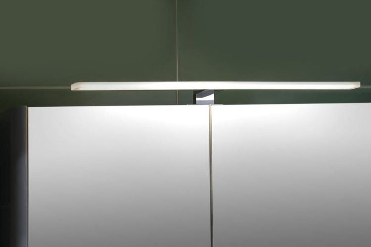 MIRAKA LED oswietlenie luster 9W, 230V, 600x35x120mm, akryl + chrome