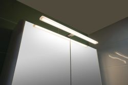 MIRAKA LED oswietlenie luster 9W, 230V, 600x35x120mm, akryl + chrome