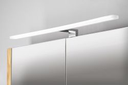 MIRAKA LED oswietlenie luster 9W, 230V, 600x35x120mm, akryl + chrome