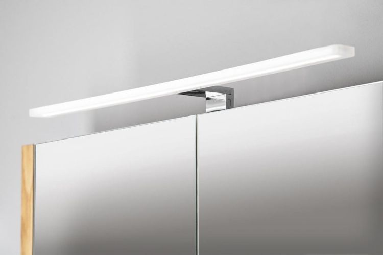 MIRAKA LED oswietlenie luster 9W, 230V, 600x35x120mm, akryl + chrome