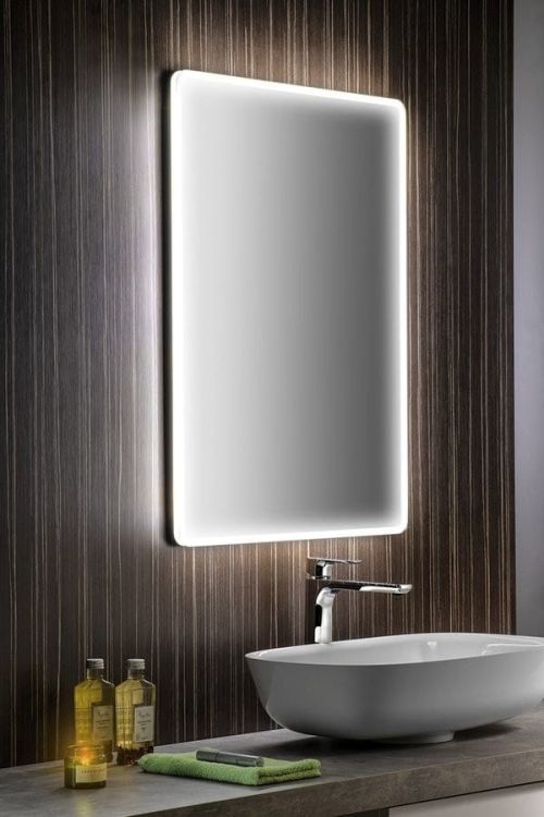 PIRI lustro z oświetleniem LED 50x70cm