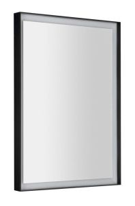 SORT lustro z podświetleniem LED 470x700mm, czarne matowe