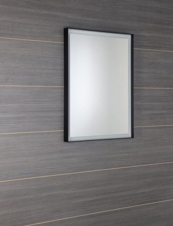 Przejdź do produktu SORT lustro z oświetleniem LED 47x70cm, czarny mat