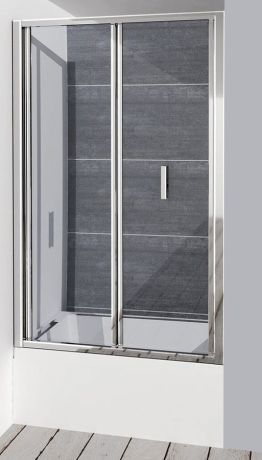 Przejdź do produktu DEEP drzwi prysznicowe składane 1000x1650mm, szkło czyste
