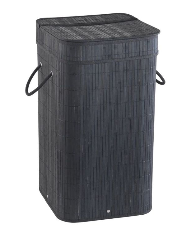 TATAMI kosz na pranie 35,5x63x35,5cm, czarny