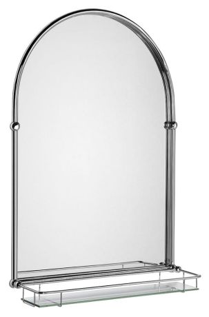 Przejdź do produktu Lustro TIGA z półką 48x67cm, chrom