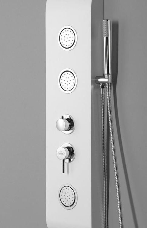 YUKI panel prysznicowy 210x1450 mm, biały