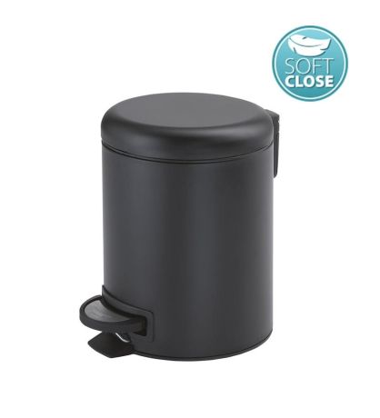 Przejdź do produktu POTTY kosz na śmieci 3l, Soft Close , czarny mat