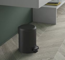POTTY kosz na śmieci 3l, Soft Close , czarny matowy