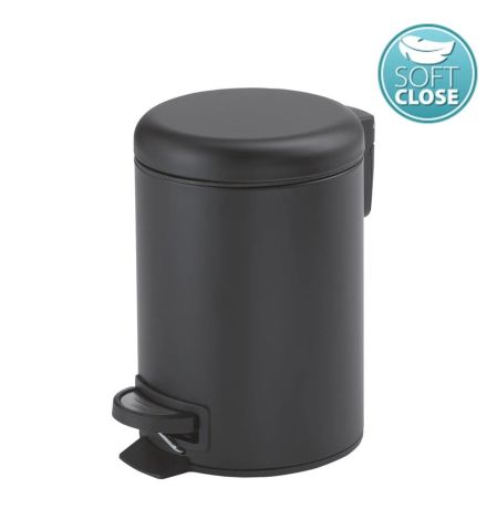 Przejdź do produktu POTTY kosz na śmieci 5l, Soft Close , czarny mat
