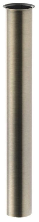 Rurka przedłużająca syfon z kołnierzem, 250 mm, Ø 32 mm, brąz