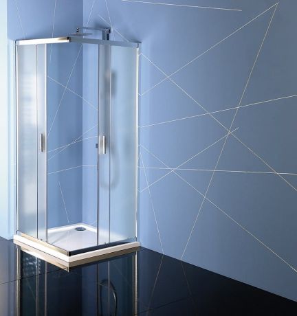 Przejdź do produktu EASY kabina prysznicowa 900x900mm, szkło BRICK