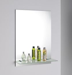 Lustro 60x80cm, z otworami na półkę