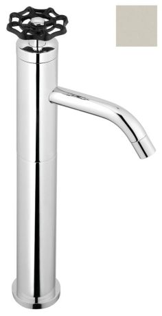 Przejdź do produktu INDUSTRY bateria umywalkowa wysoka, wysokość 332 mm, nikiel/czarny