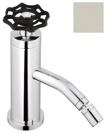 Przejdź do produktu INDUSTRY bateria bidetowa bez odpływu, wysokość 162 mm, nikiel/czarny